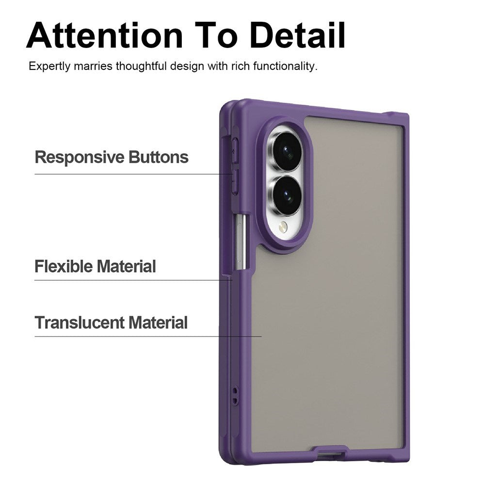 Samsung Galaxy Z Fold8 EIDERWOOD Mat Hybrid Cover - Lilla