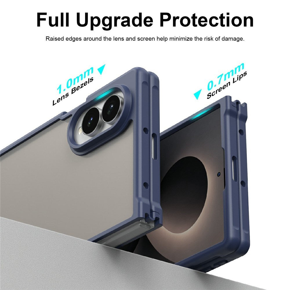 Samsung Galaxy Z Fold8 EIDERWOOD Mat Hybrid Cover - Mørkeblå
