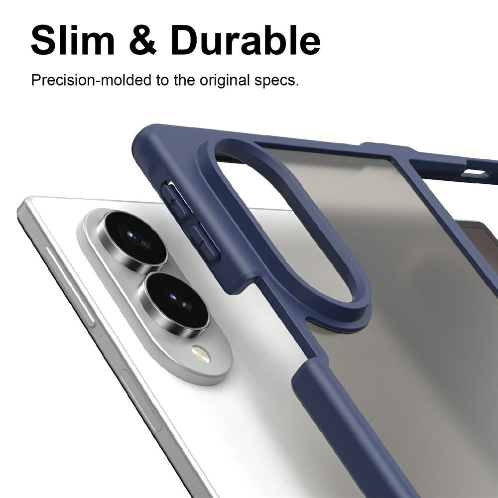 Samsung Galaxy Z Fold8 EIDERWOOD Mat Hybrid Cover - Mørkeblå