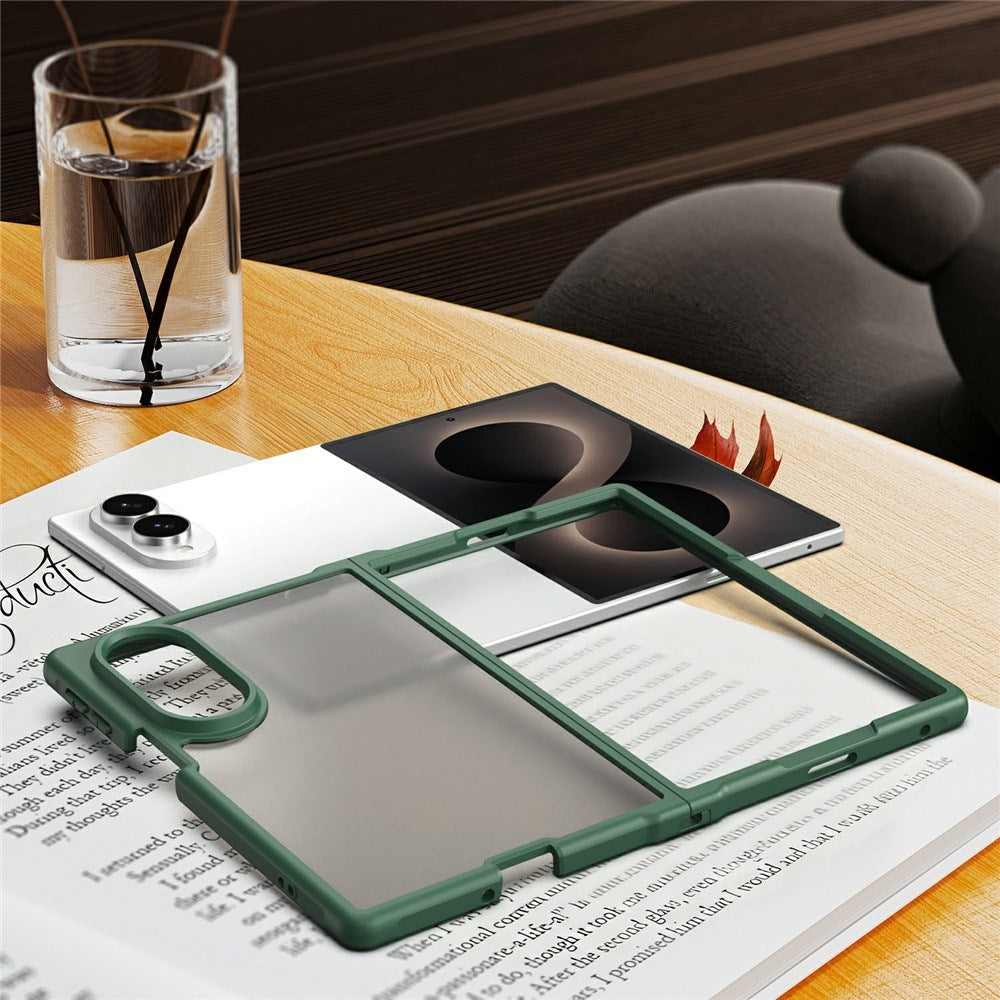 Samsung Galaxy Z Fold8 EIDERWOOD Mat Hybrid Cover - Grøn