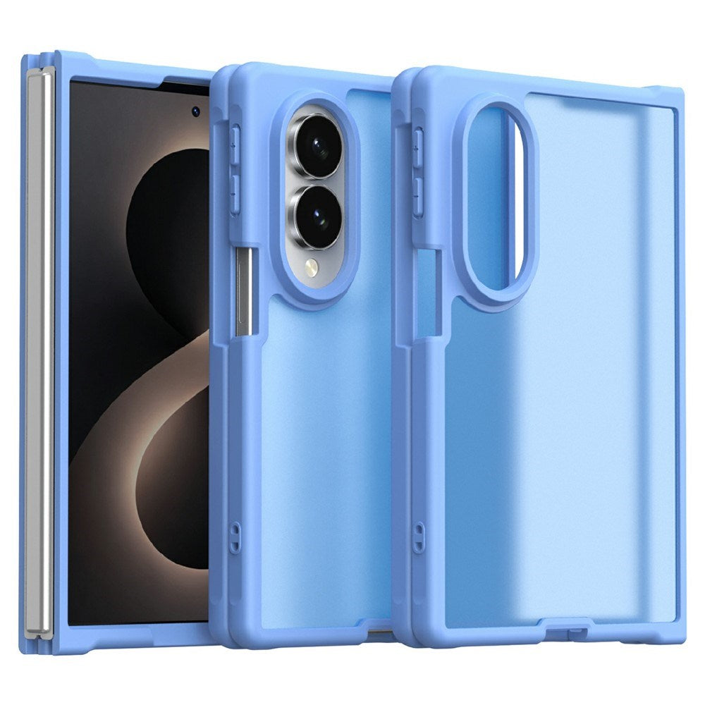 Samsung Galaxy Z Fold8 EIDERWOOD Mat Hybrid Cover - Lyseblå