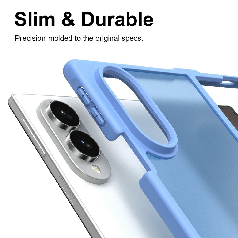 Samsung Galaxy Z Fold8 EIDERWOOD Mat Hybrid Cover - Lyseblå
