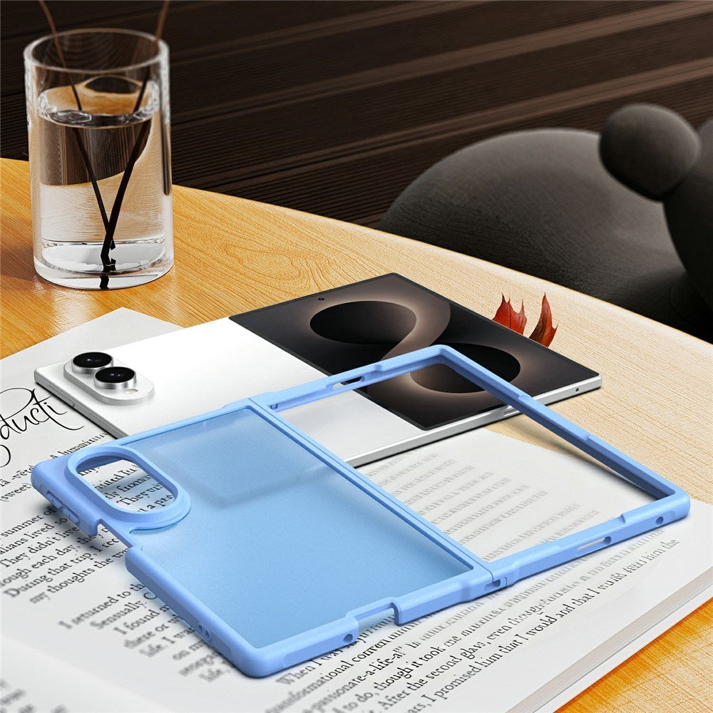 Samsung Galaxy Z Fold8 EIDERWOOD Mat Hybrid Cover - Lyseblå