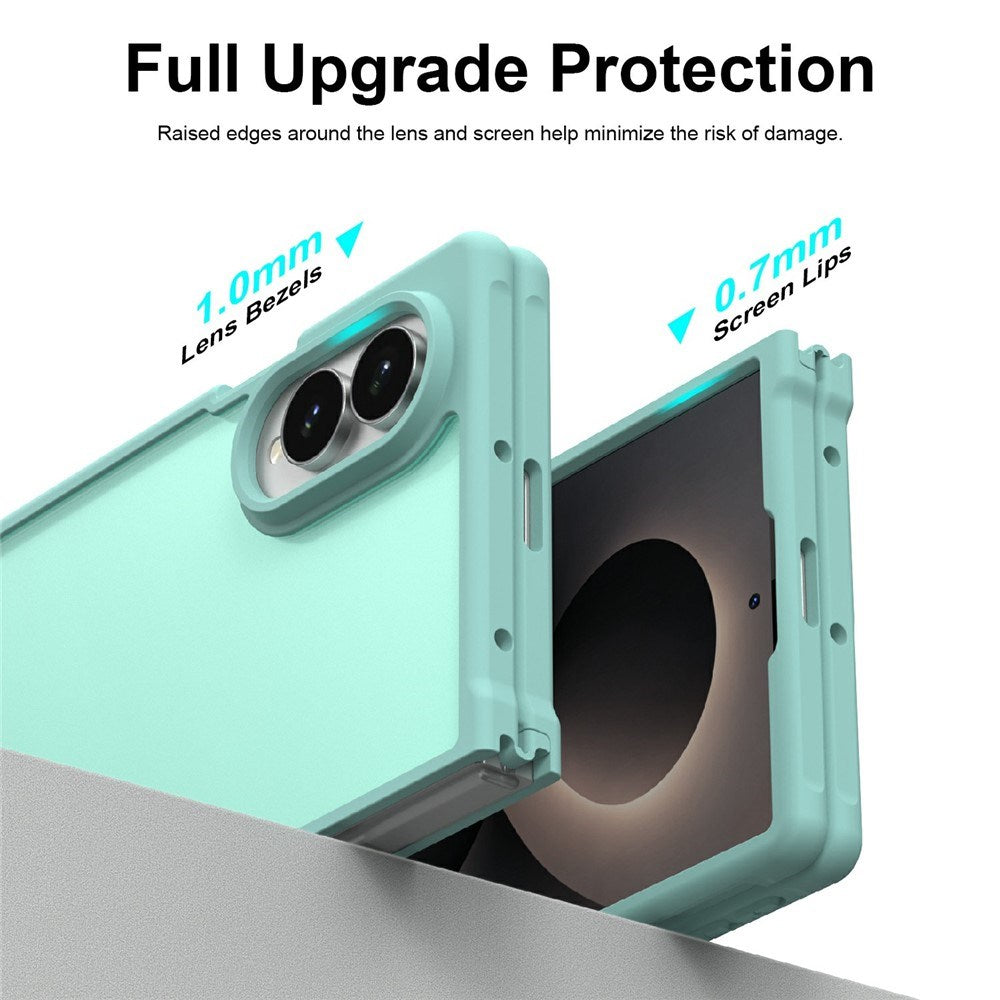 Samsung Galaxy Z Fold8 EIDERWOOD Mat Hybrid Cover - Turkis
