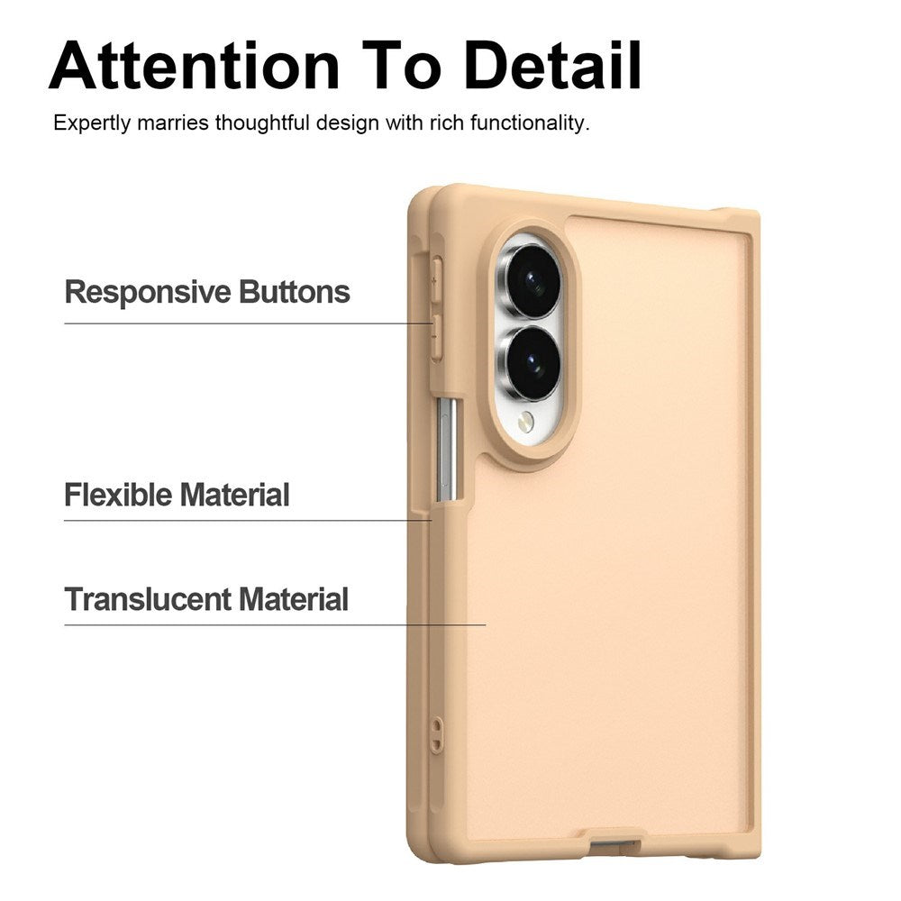 Samsung Galaxy Z Fold8 EIDERWOOD Mat Hybrid Cover - Gul