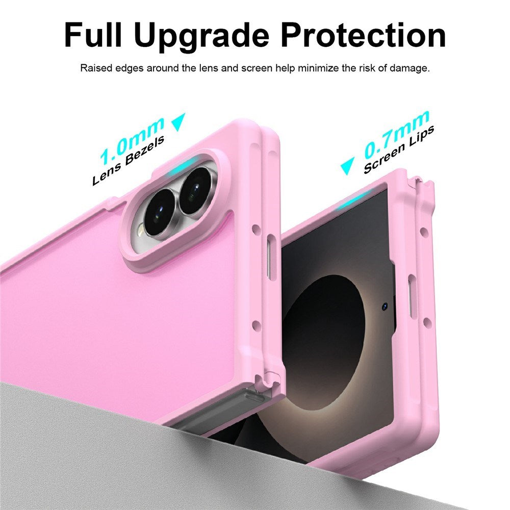 Samsung Galaxy Z Fold8 EIDERWOOD Mat Hybrid Cover - Lyserød
