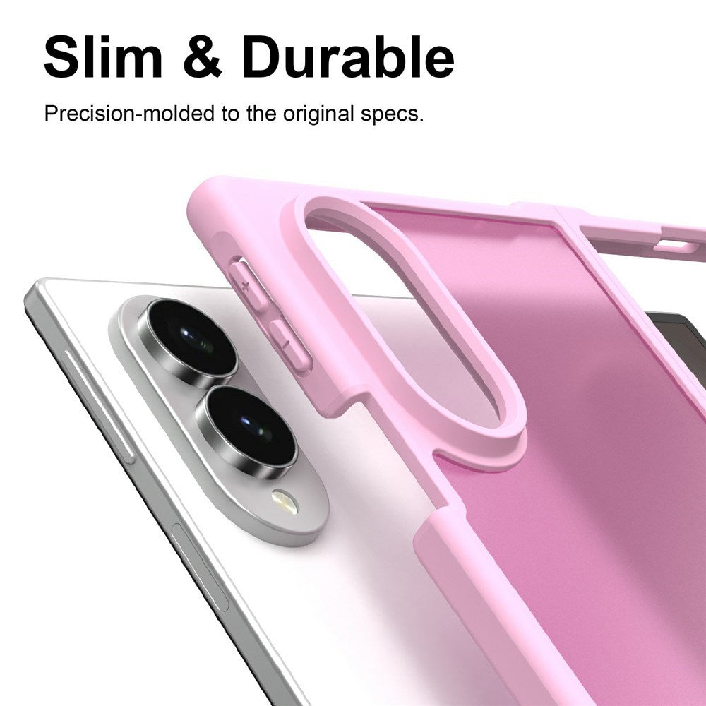 Samsung Galaxy Z Fold8 EIDERWOOD Mat Hybrid Cover - Lyserød