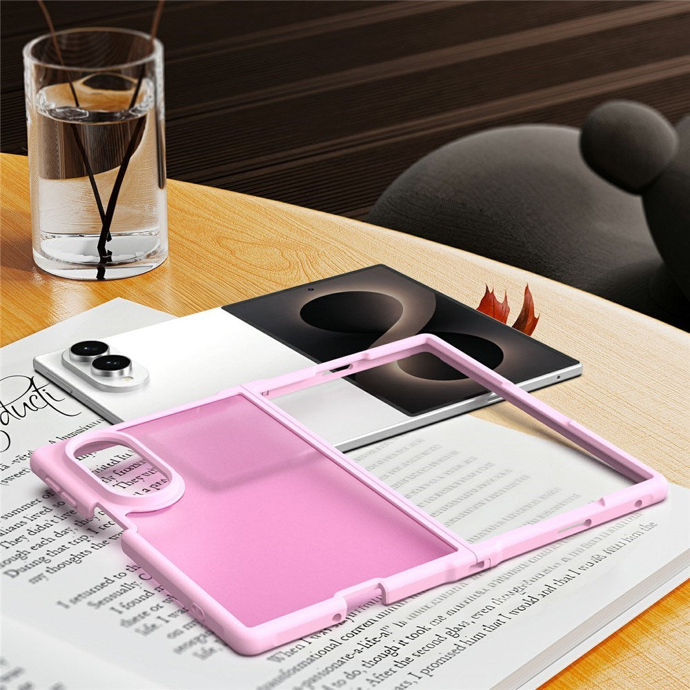 Samsung Galaxy Z Fold8 EIDERWOOD Mat Hybrid Cover - Lyserød