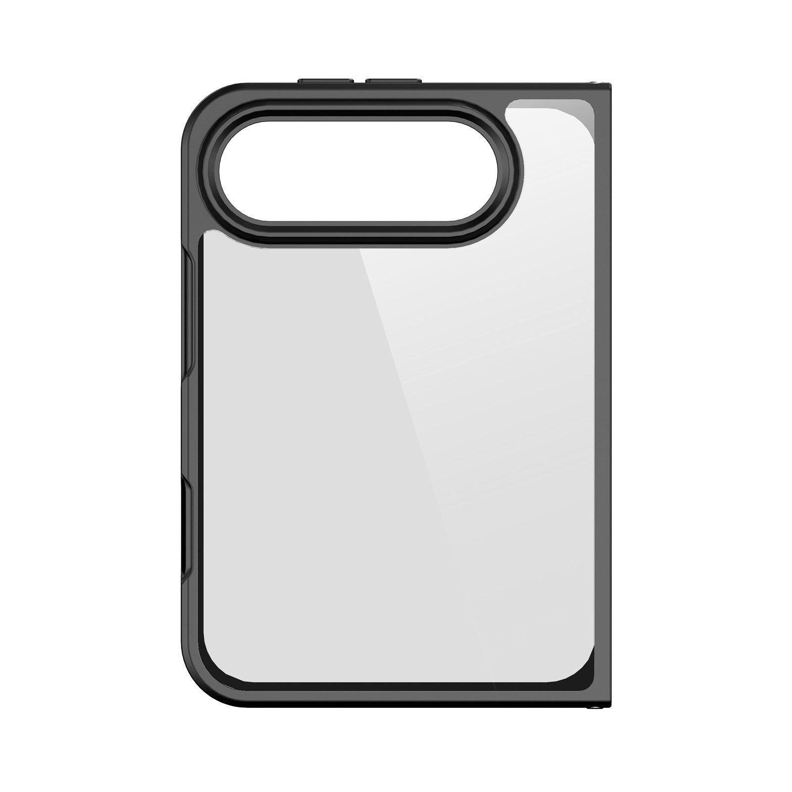 iPhone Fold DUX DUCIS Aimo Series Hybrid Cover - Gennemsigtig / Sort
