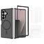Samsung Galaxy Z Fold8 Ultra EIDERWOOD Hybrid Cover inkl. Skærmbeskyttelsessæt - Sort / Gennemsigtig