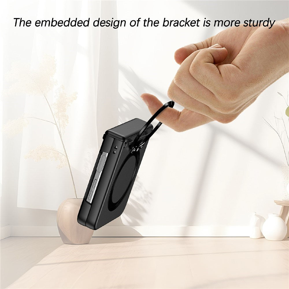 Samsung Galaxy Z Flip8 EIDERWOOD Hårdt Plastik Cover m. Ståfunktion - MagSafe Kompatibel - Sort