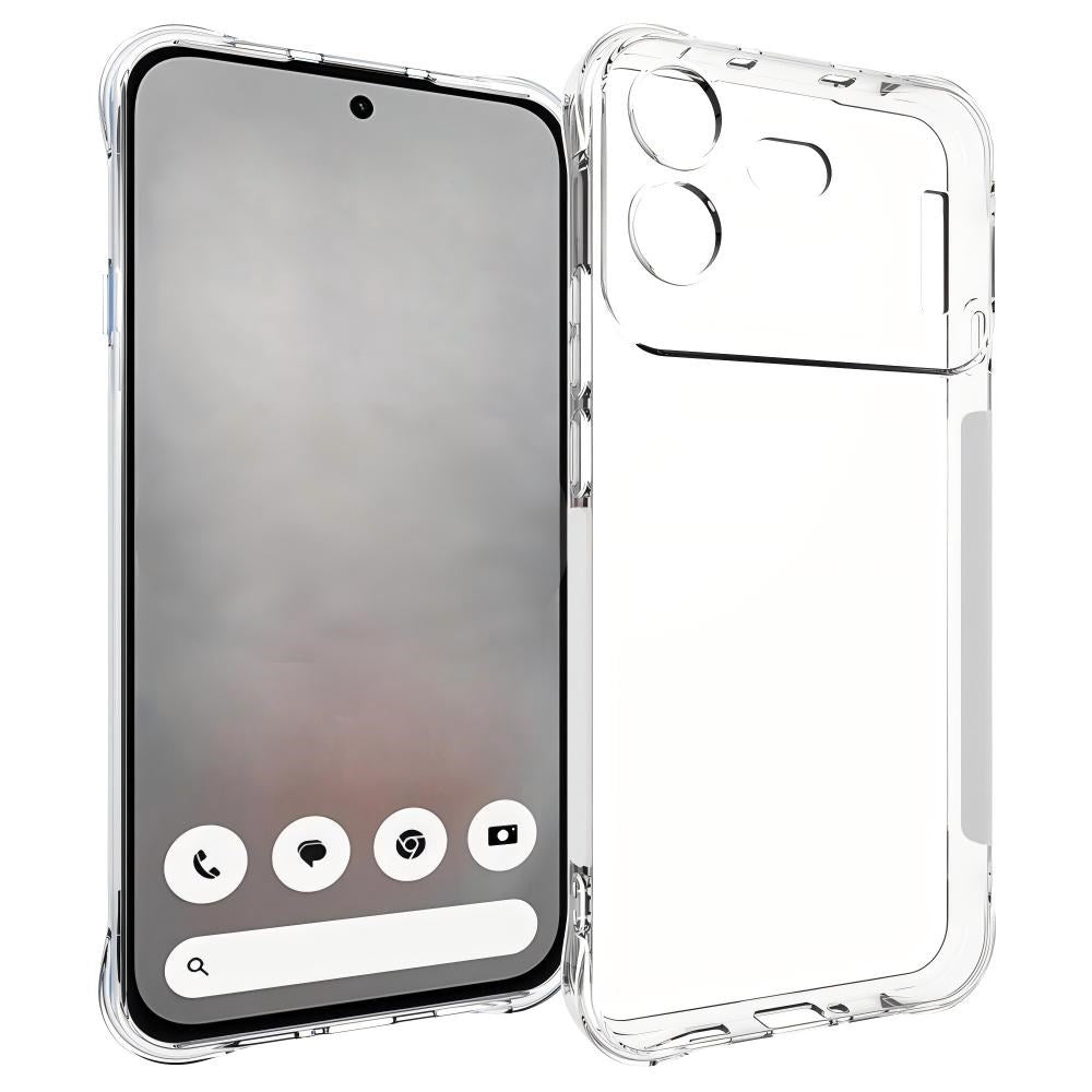 Nothing Phone (4b) WANLONFENG Fleksibelt Plastik Cover m. Forstærkede Hjørner - Gennemsigtig