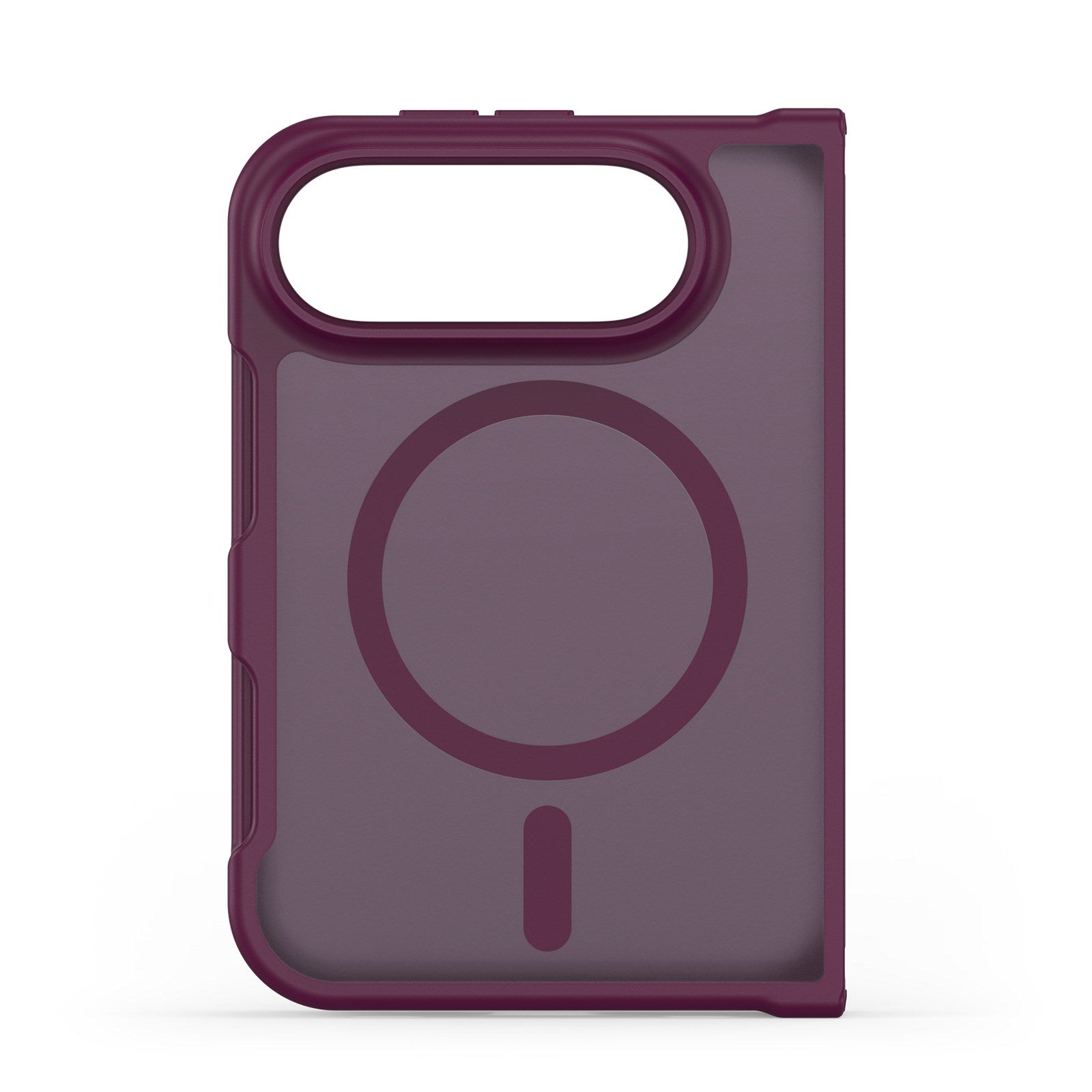 iPhone Fold DUX DUCIS Yind Series Hybrid Cover - MagSafe Kompatibel - Mat Rød