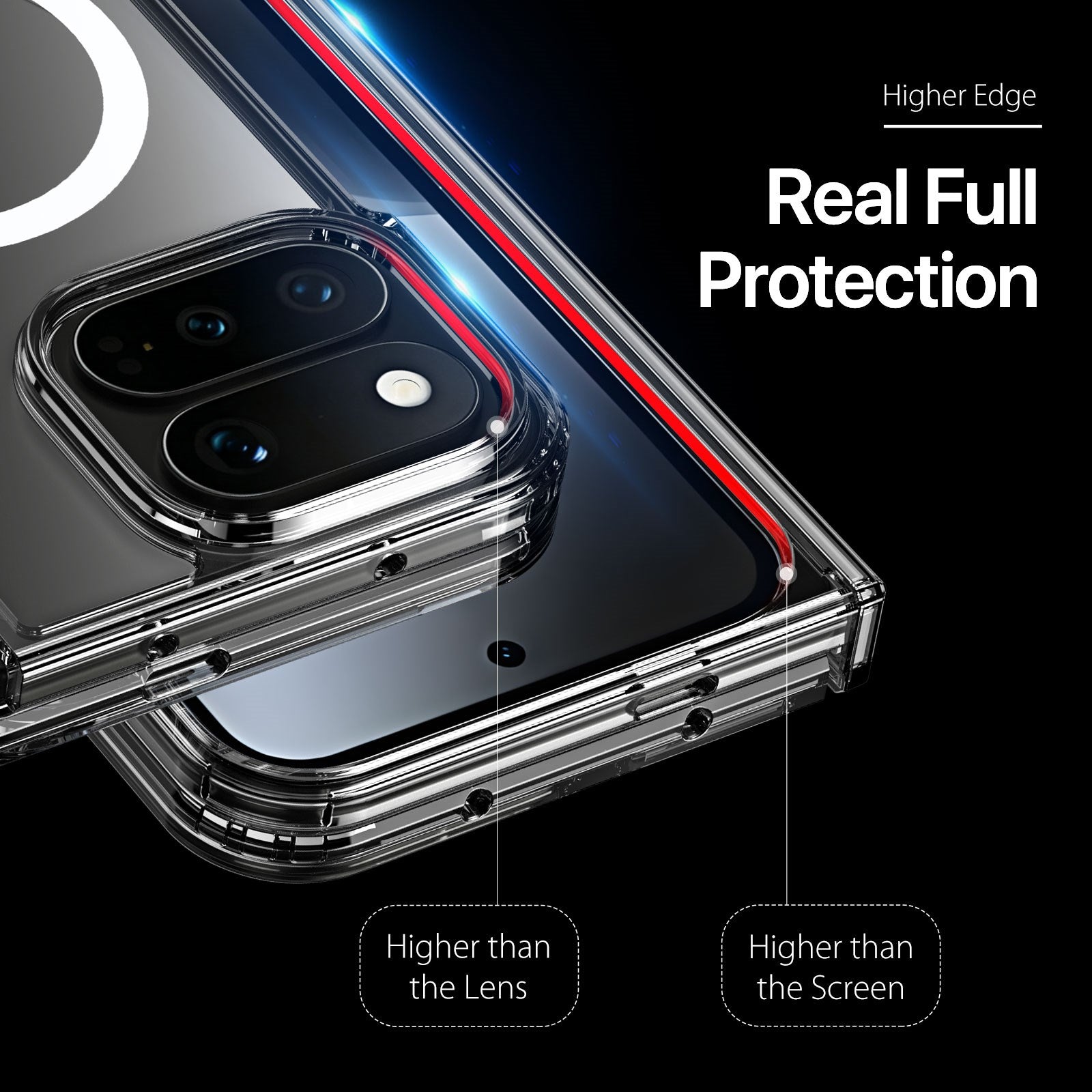 Google Pixel 11 Pro Fold DUX DUCIS Hybrid Mobilcover - Gennemsigtig