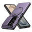 Samsung Galaxy Z Fold8 Ultra / Fold7 EIDERWOOD Hybrid Cover m. 360° Roterbar Kickstand & Kamerabeskyttelse - MagSafe Kompatibel - Lilla