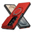 Samsung Galaxy Z Fold8 Ultra / Fold7 EIDERWOOD Hybrid Cover m. 360° Roterbar Kickstand & Kamerabeskyttelse - MagSafe Kompatibel - Rød