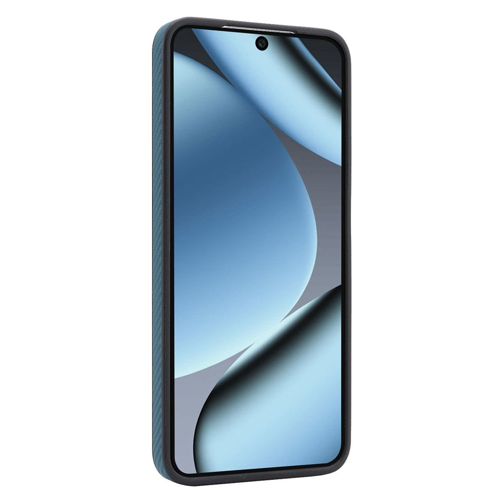 Google Pixel 11 Pro XL EIDERWOOD Mobilcover m. Karbonstruktur - MagSafe Kompatibel - Blå