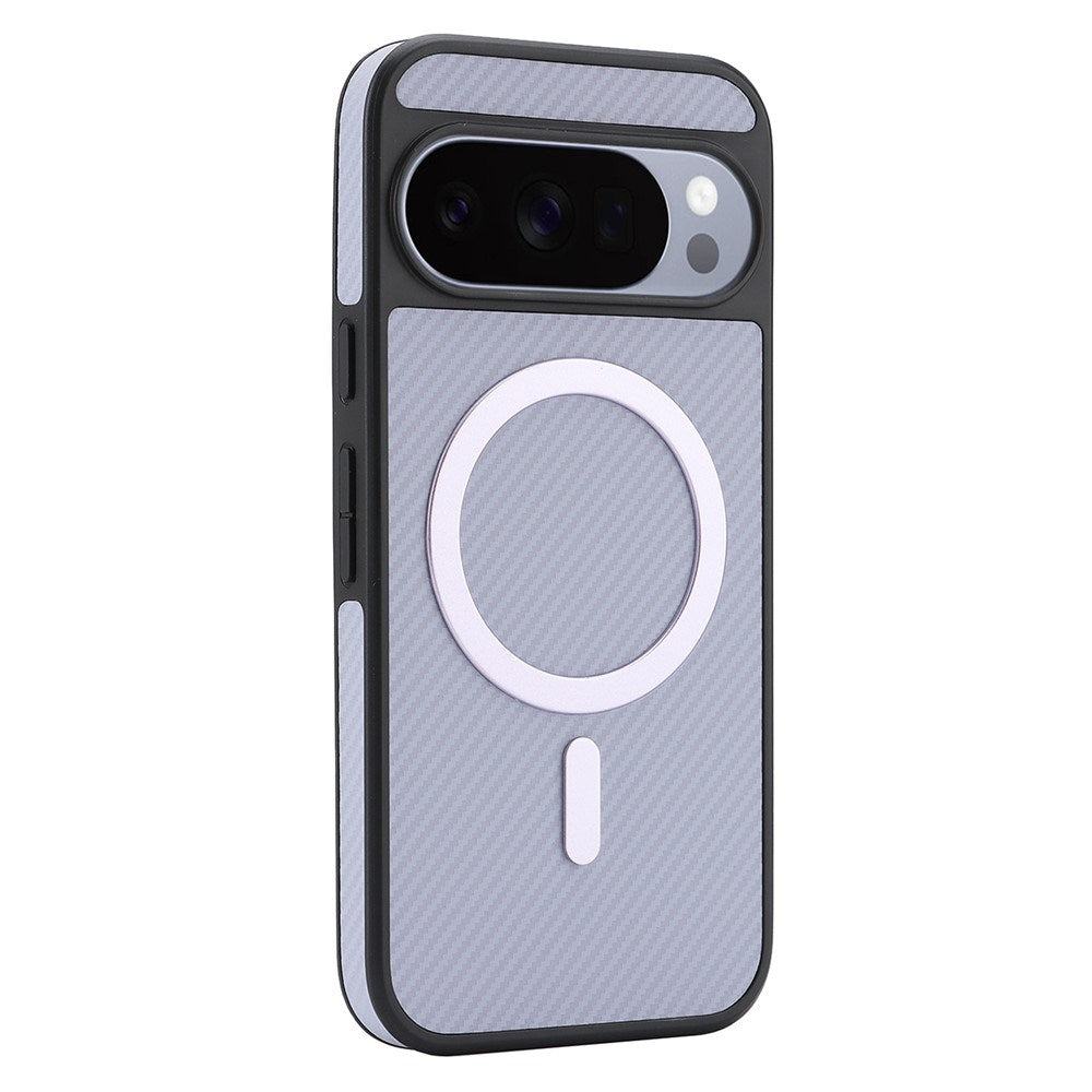 Google Pixel 11 Pro XL EIDERWOOD Mobilcover m. Karbonstruktur - MagSafe Kompatibel - Lilla