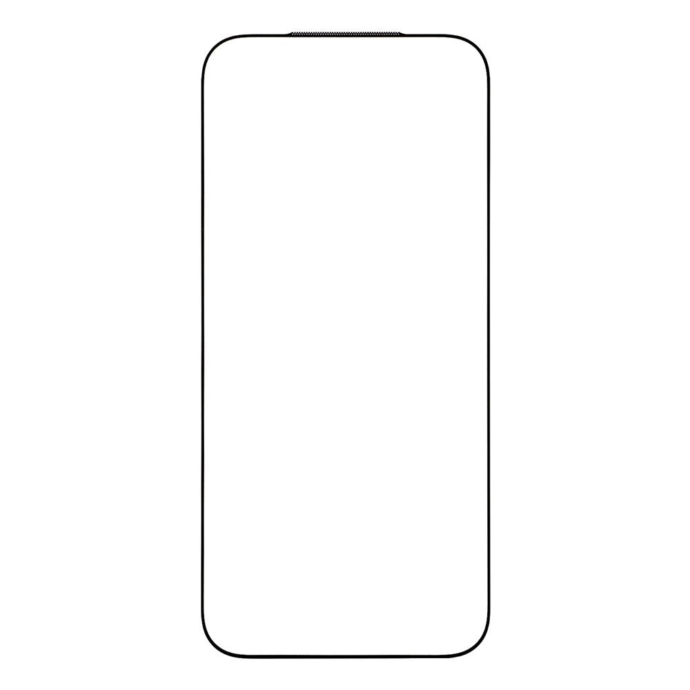 iPhone 18 Pro - 360° Beskyttelsessæt m. MagSafe Cover | Skærmbeskyttelse | Kameralinsebeskyttelse - Gennemsigtig / Sort Kant