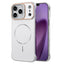 iPhone 18 Pro / 17 Pro EIDERWOOD Carbon Fiber Cover m. Kickstand - MagSafe Kompatibelt - Hvid