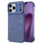 iPhone 18 Pro / 17 Pro EIDERWOOD Carbon Fiber Cover m. Kickstand - MagSafe Kompatibelt - Blå