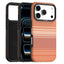 iPhone 18 Pro EIDERWOOD Cover m. Mønstret Kunstlæderbagside - MagSafe Kompatibel - Orange