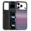 iPhone 18 Pro EIDERWOOD Cover m. Mønstret Kunstlæderbagside - MagSafe Kompatibel - Lilla