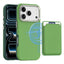 iPhone 18 Pro EIDERWOOD Kunstlæder Bagside Cover m. Aftagelig Kortholder - MagSafe Kompatibel - Grøn