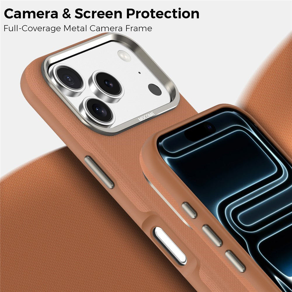 iPhone 18 Pro EIDERWOOD Kunstlæder Bagside Cover m. Aftagelig Kortholder - MagSafe Kompatibel - Brun