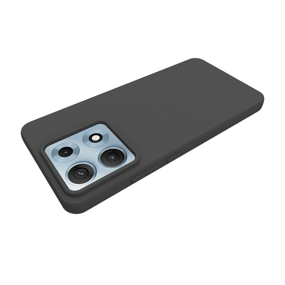 Motorola Edge 70 Max EIDERWOOD Mat Fleksibel Plastik Cover - Sort
