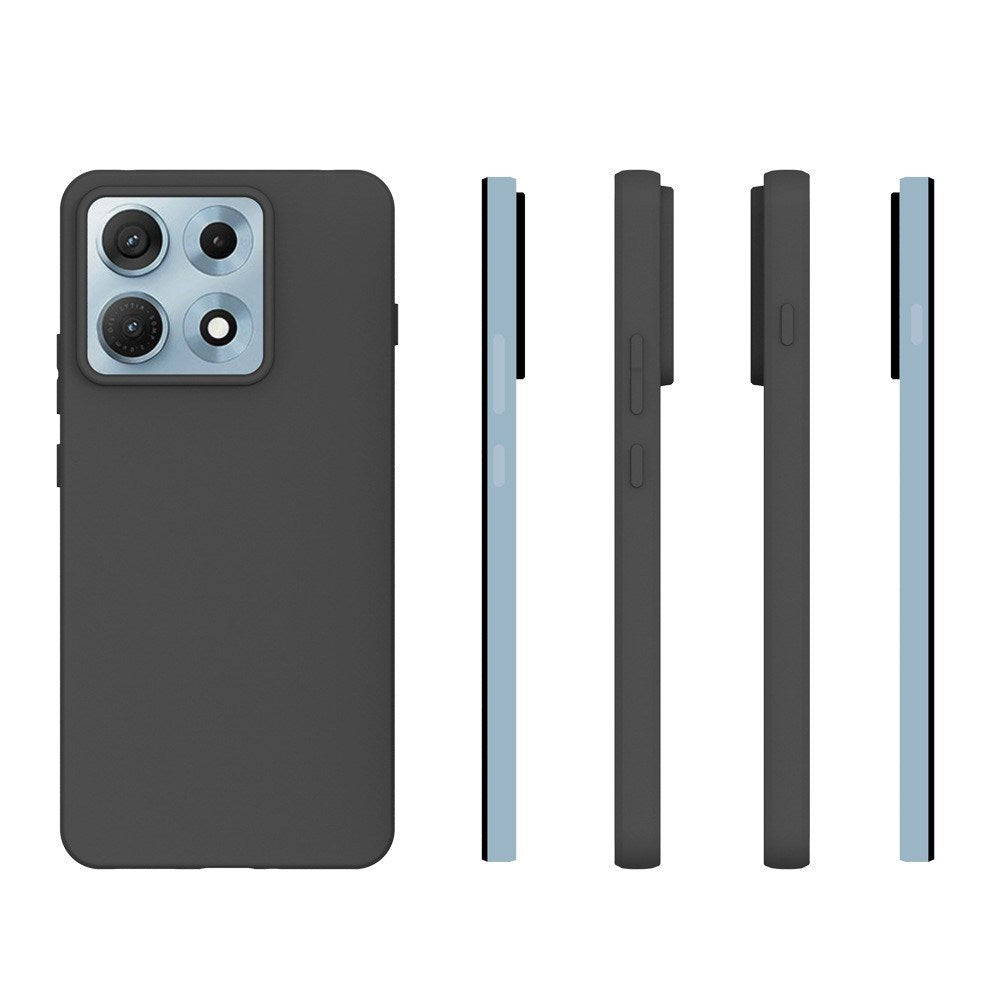 Motorola Edge 70 Max EIDERWOOD Mat Fleksibel Plastik Cover - Sort