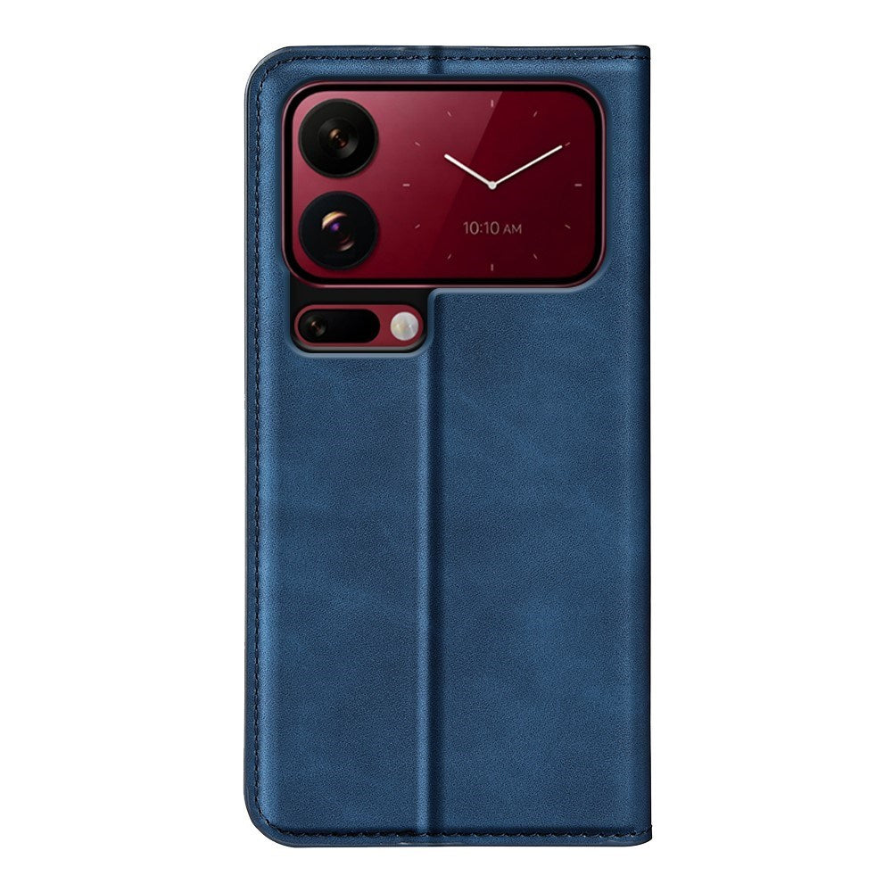 Xiaomi 18 Pro EIDERWOOD Kunstlæder Flip Cover m. Pung og Ståfunktion - Blå