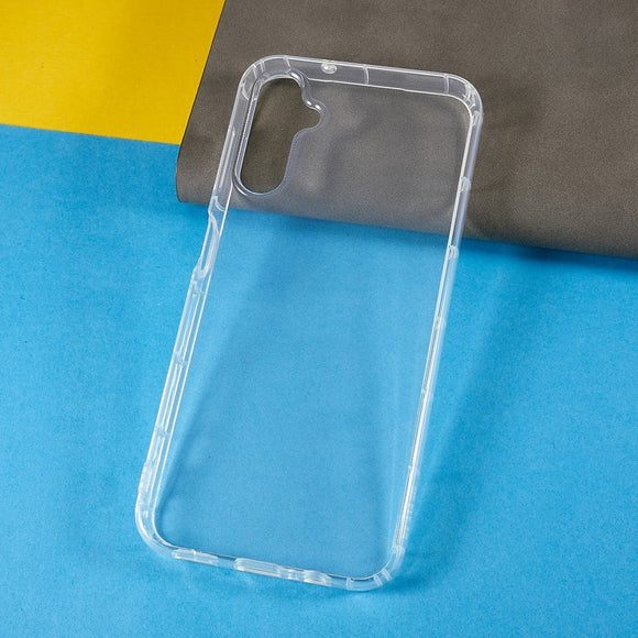 Samsung Galaxy A14 / A14 (5G) Fleksibelt TPU Plastik Cover - Gennemsigtig