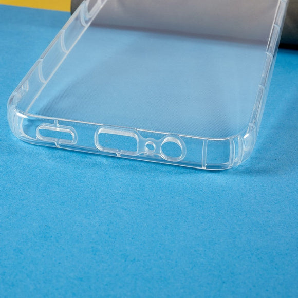 Samsung Galaxy A14 / A14 (5G) Fleksibelt TPU Plastik Cover - Gennemsigtig