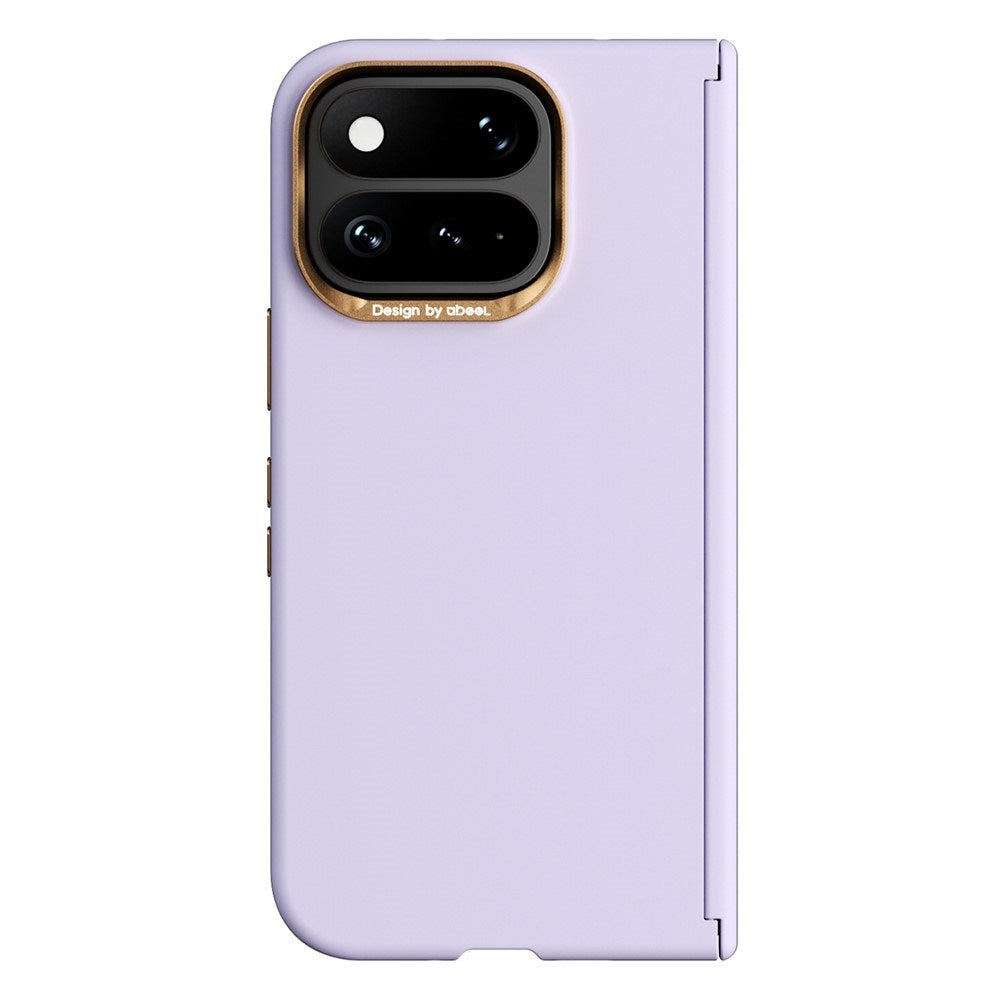 Google Pixel 11 Pro Fold ABEEL Hårdt Soft-Touch Plast Cover - MagSafe Kompatibel - Lilla