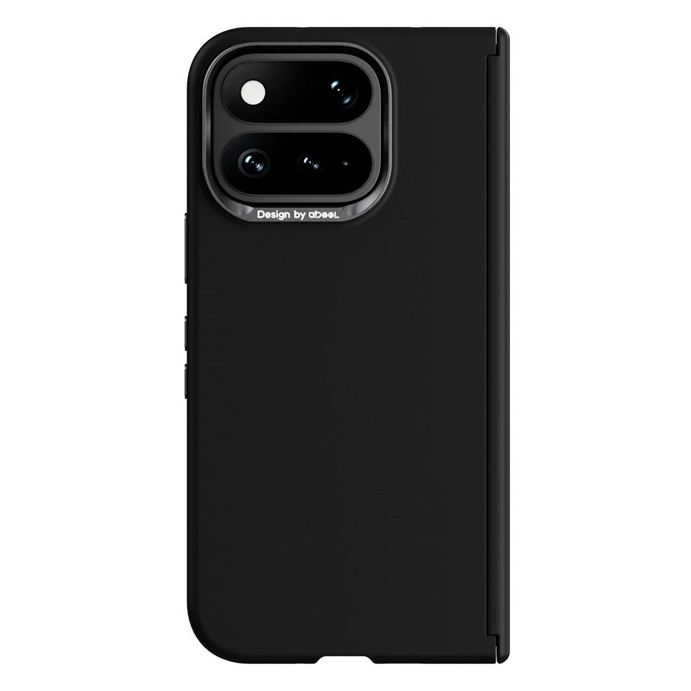 Google Pixel 11 Pro Fold ABEEL Hårdt Soft-Touch Plast Cover - MagSafe Kompatibel - Sort