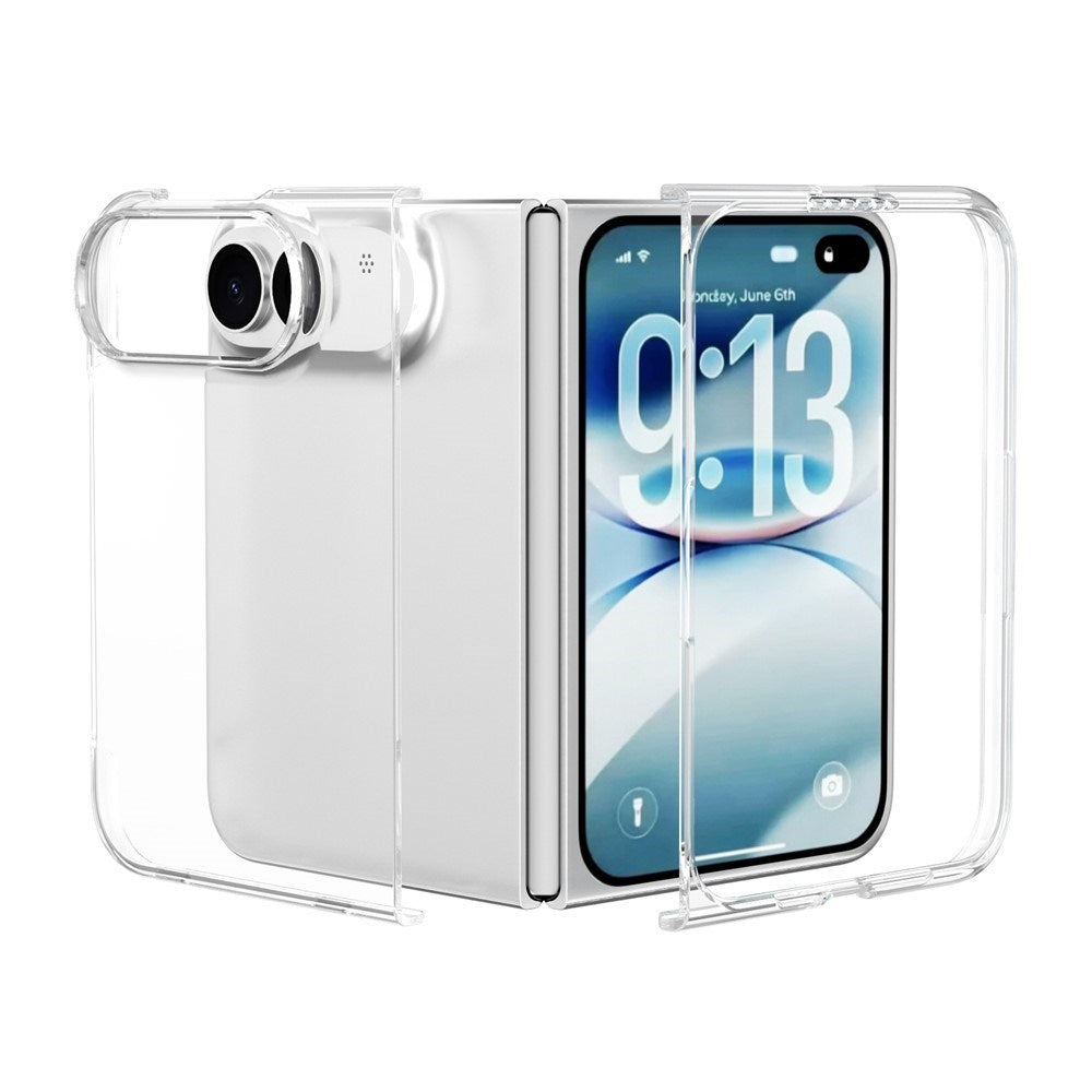 iPhone Fold EIDERWOOD Hårdt Plast Cover - Gennemsigtig