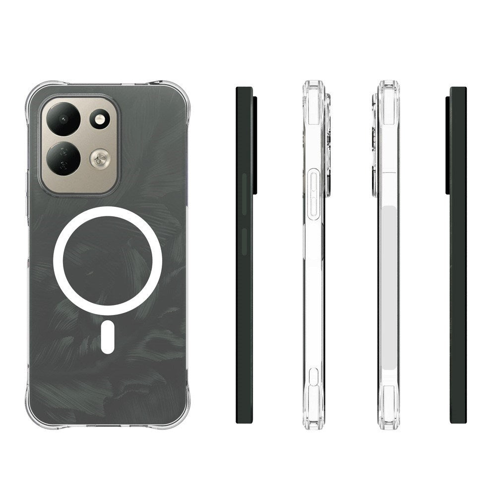 Xiaomi Redmi 17 (5G) / (4G) EIDERWOOD Fleksibel Plast Cover - MagSafe Kompatibel - Gennemsigtig