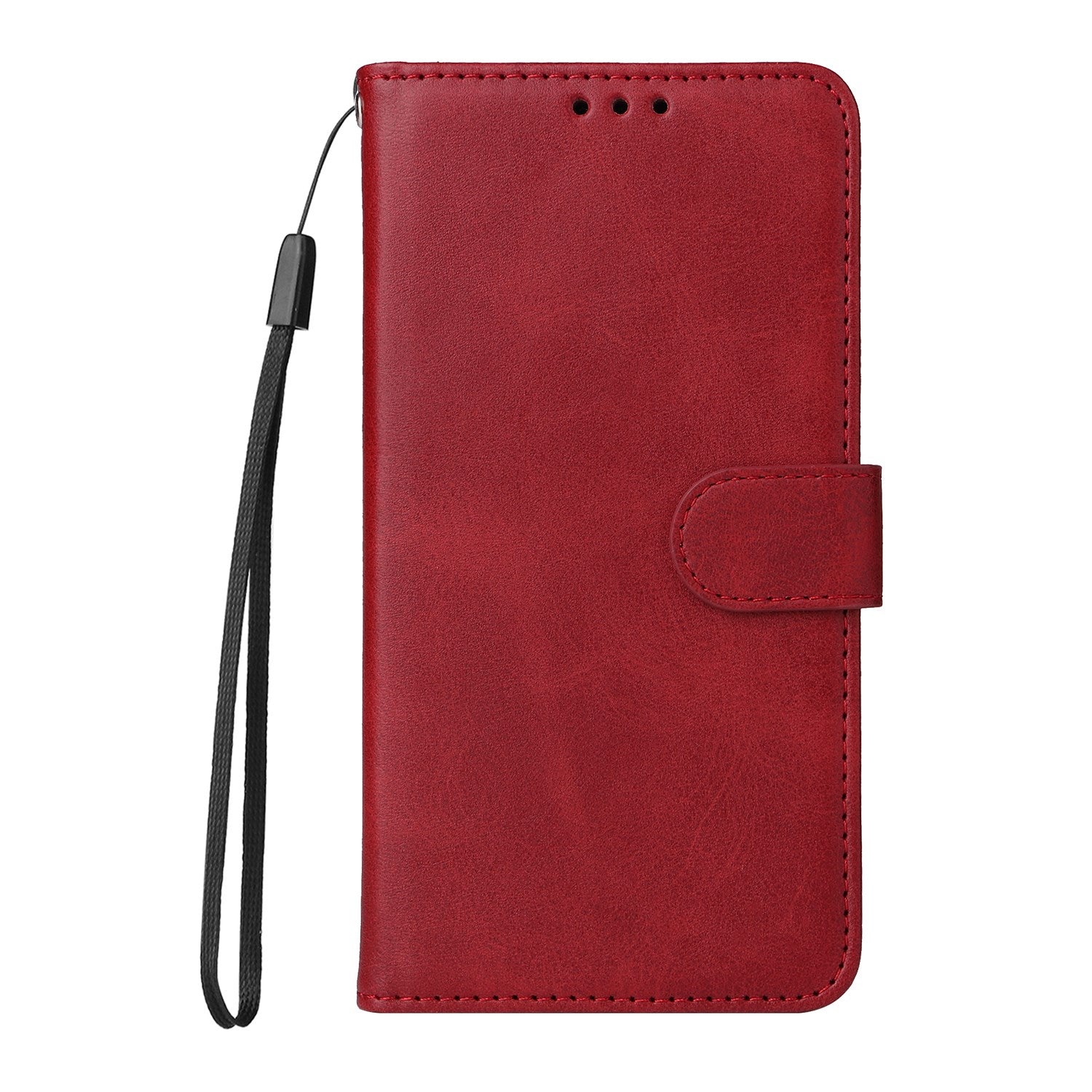 Honor 600 Smart EIDERWOOD Flip Cover i Kunstlæder - Rød