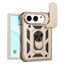 iPhone Fold EIDERWOOD Hybrid Håndværker Cover m. Kickstand & Cam Slider - Guld