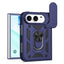 iPhone Fold EIDERWOOD Hybrid Håndværker Cover m. Kickstand & Cam Slider - Blå