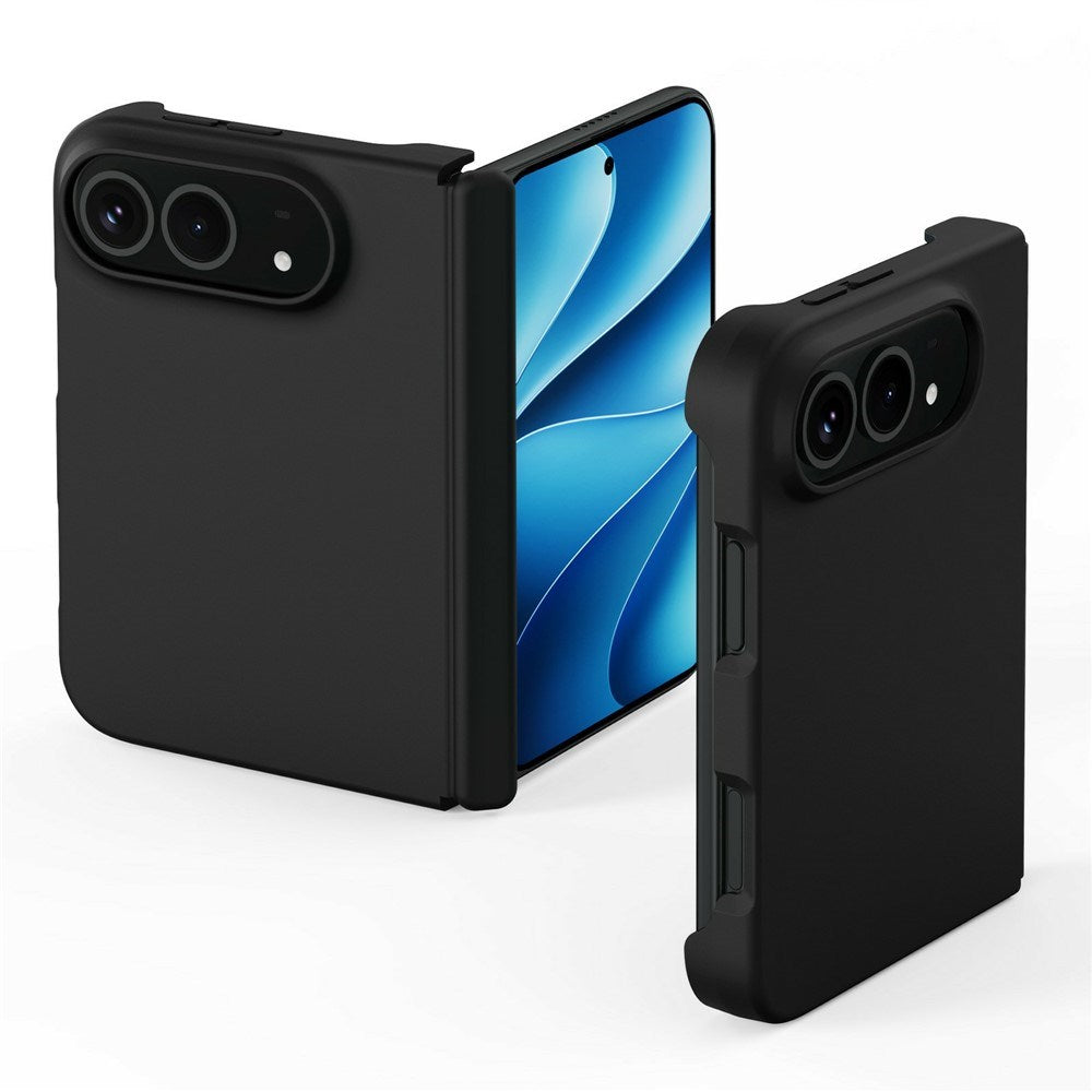 iPhone Fold DUX DUCIS Piel Series Silikone Cover - MagSafe Kompatibel - Sort