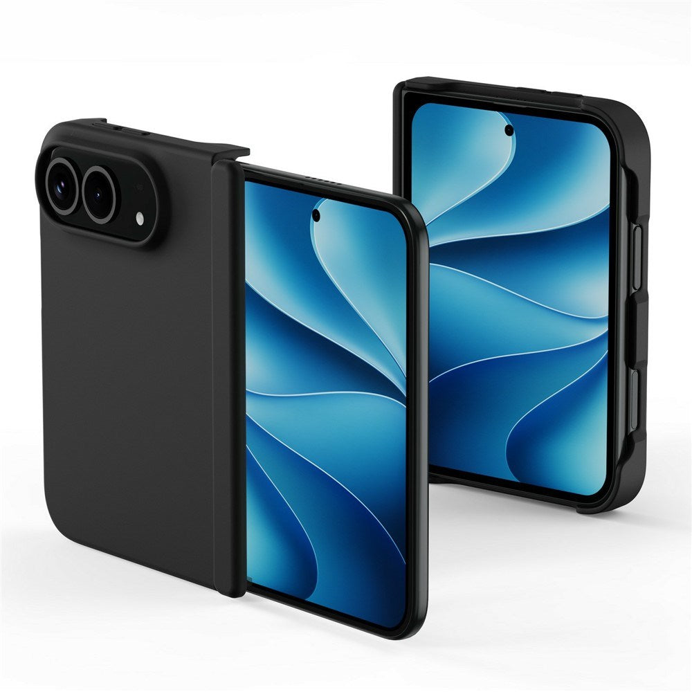 iPhone Fold DUX DUCIS Piel Series Silikone Cover - MagSafe Kompatibel - Sort