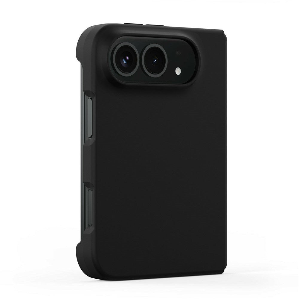 iPhone Fold DUX DUCIS Piel Series Silikone Cover - MagSafe Kompatibel - Sort
