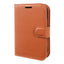 iPhone Fold EIDERWOOD Kunstlæder Flip Cover m. Kortholder & Ståfunktion - Brun
