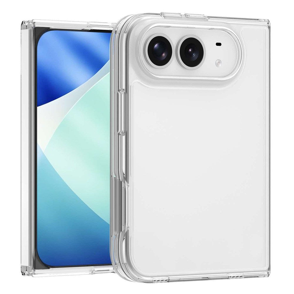 iPhone Fold EIDERWOOD Hybrid Plast Cover - Gennemsigtig