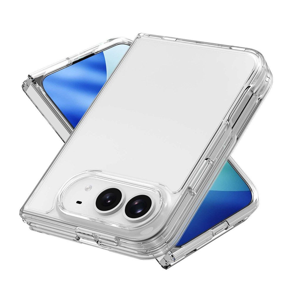 iPhone Fold EIDERWOOD Hybrid Plast Cover - Gennemsigtig