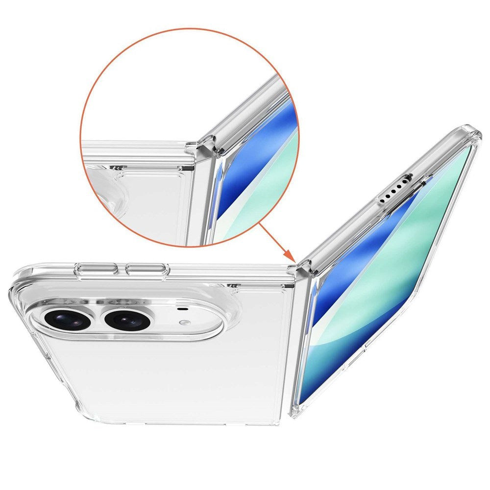 iPhone Fold EIDERWOOD Hybrid Plast Cover - Gennemsigtig
