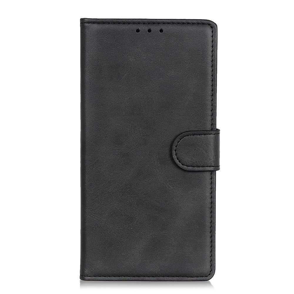 Motorola Edge 70 Max EIDERWOOD Kunstlæder Flip Cover m. Kortholder & Ståfunktion - Sort