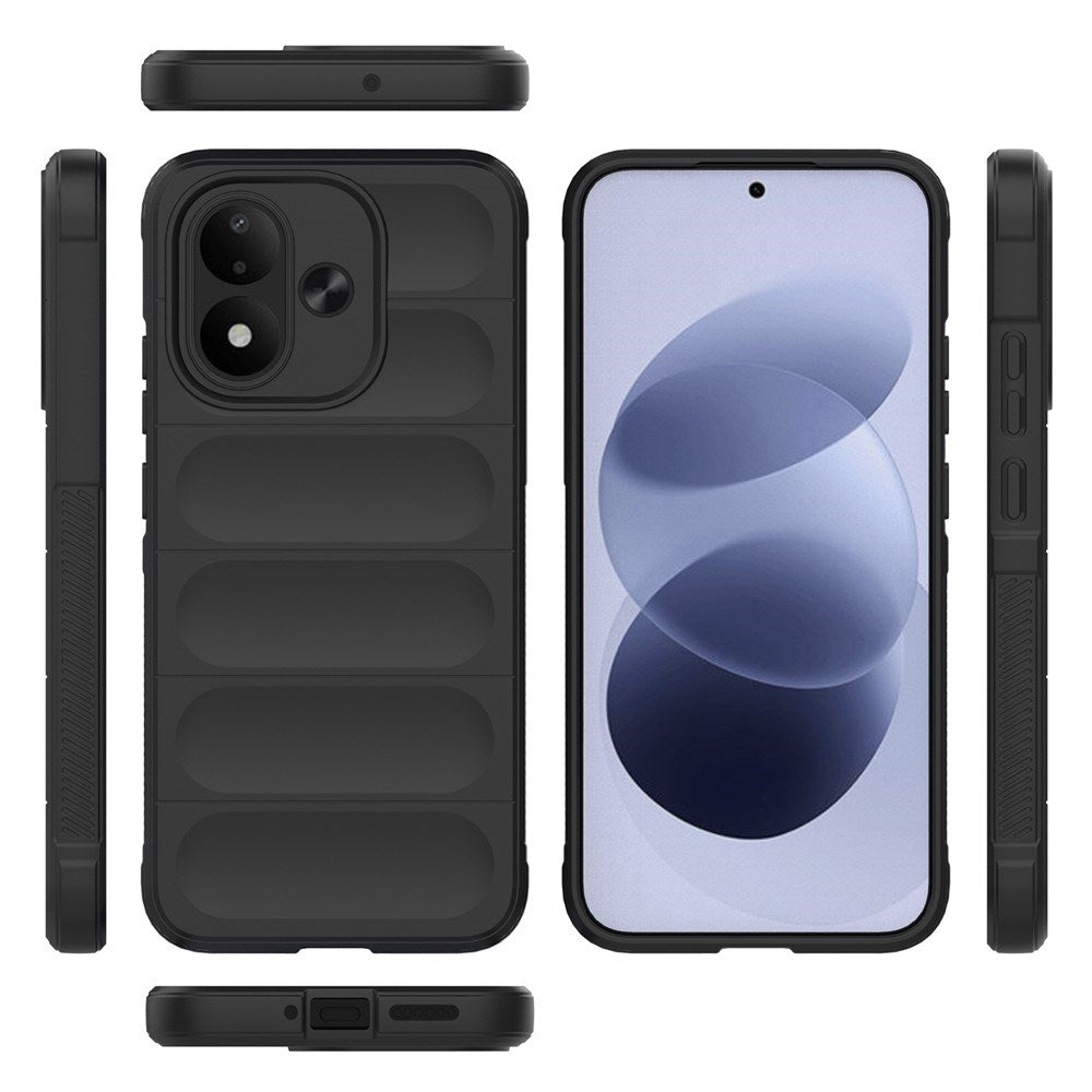 Xiaomi Redmi Note 17 (5G) EIDERWOOD Rugged Plast Cover - Sort
